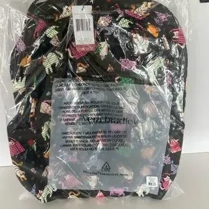 Vera Bradley Essential Large Backpack Herding Cats NWT VERA BRADLEY Essential Large Backpack - Cat main image 2